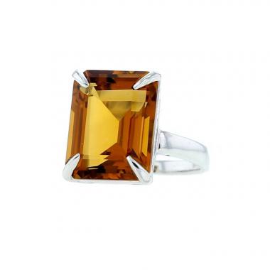 Bague Tiffany & Co Sparklers en argent et citrine