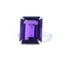 Tiffany & Co Sparklers ring in silver and amethyst - 00pp thumbnail