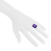 Tiffany & Co Sparklers ring in silver and amethyst - Detail D1 thumbnail