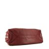 Balenciaga Papier shopping bag in burgundy leather - Detail D4 thumbnail