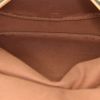 Louis Vuitton  Saumur small model  shoulder bag  in brown monogram canvas  and natural leather - Detail D2 thumbnail