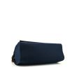 Hermes Herbag shoulder bag in dark blue canvas and natural leather - Detail D5 thumbnail