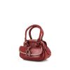 Dior Détective handbag in red leather - 00pp thumbnail