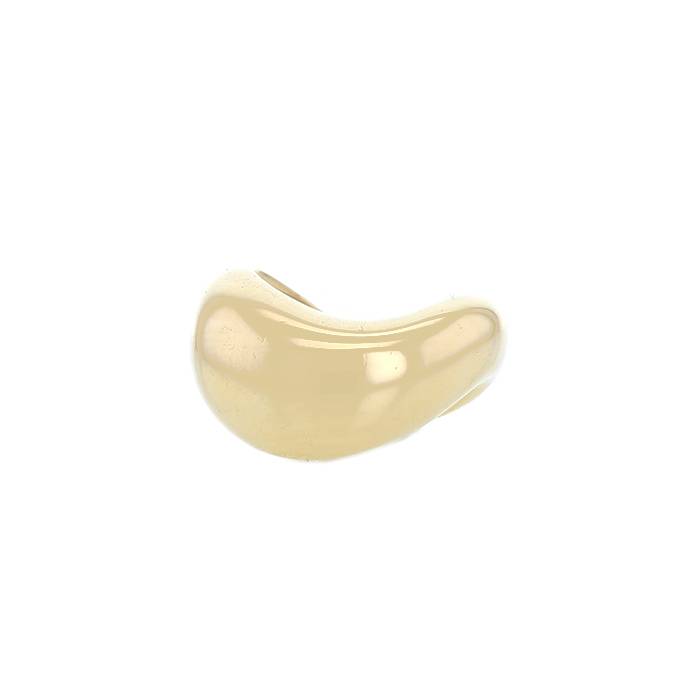 Fred Mouvementée large model ring in yellow gold - 00pp
