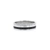 Boucheron Quatre Black Edition small model ring in white gold and PVD - 00pp thumbnail