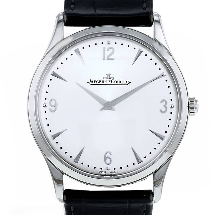Jaeger-LeCoultre Master Control-Thin watch in stainless steel Ref:  172.8.795 - 00pp