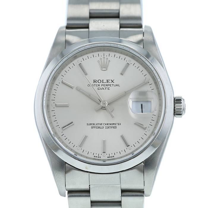 Orologio Rolex Oyster Perpetual Date in acciaio Ref :  15200 Circa  1998 - 00pp