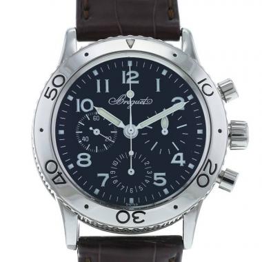Orologio Breguet Type XX Aeronavale in acciaio Ref :  3800 Circa  2000
