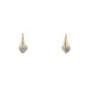 Pomellato M'ama Non M'ama small model earrings in pink gold and moonstone - 00pp thumbnail