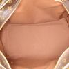 Borsa ventiquattrore Louis Vuitton Carryall in tela monogram marrone e pelle naturale - Detail D2 thumbnail