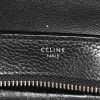 Celine Trapeze martellatabag in black leather and black suede - Detail D4 thumbnail