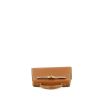 Hermès Kelly 15 cm handbag in gold Courchevel leather - 360 Front thumbnail