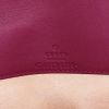 Gucci Dionysus mini shoulder bag in purple velvet and purple leather - Detail D3 thumbnail