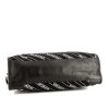 Bolso de mano Balenciaga Classic City en lona estampada negra y cuero negro - Detail D5 thumbnail
