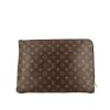 Louis Vuitton Poche-documents briefcase in brown monogram canvas - 360 thumbnail