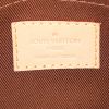 Borsa portadocumenti Louis Vuitton Poche-documents in tela monogram marrone - Detail D3 thumbnail