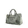Balenciaga Classic City shopping bag in grey leather - 00pp thumbnail