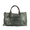 Balenciaga Classic City shopping bag in grey leather - 360 thumbnail