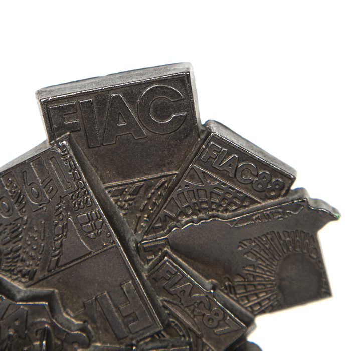 César, "20ème Fiac Paris - Grand-Palais", sculpture en bronze patiné brun, signée, numérotée et datée, de 1993