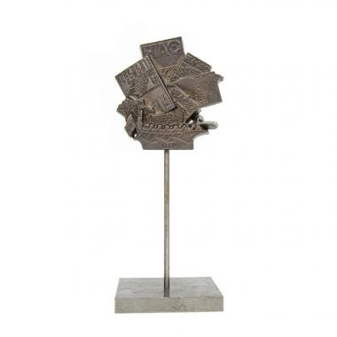 César, "20th Fiac Paris - Grand-Palais", sculpture in brown patinated bronze, signed, numbered and dated, from 1993