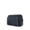 Bolso de mano Chanel Camera en cuero acolchado azul - 00pp thumbnail