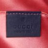 Borsa a tracolla Gucci GG Marmont Camera in velluto trapuntato blu - Detail D3 thumbnail