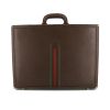 Gucci Vintage briefcase in brown Pecari leather - 360 thumbnail