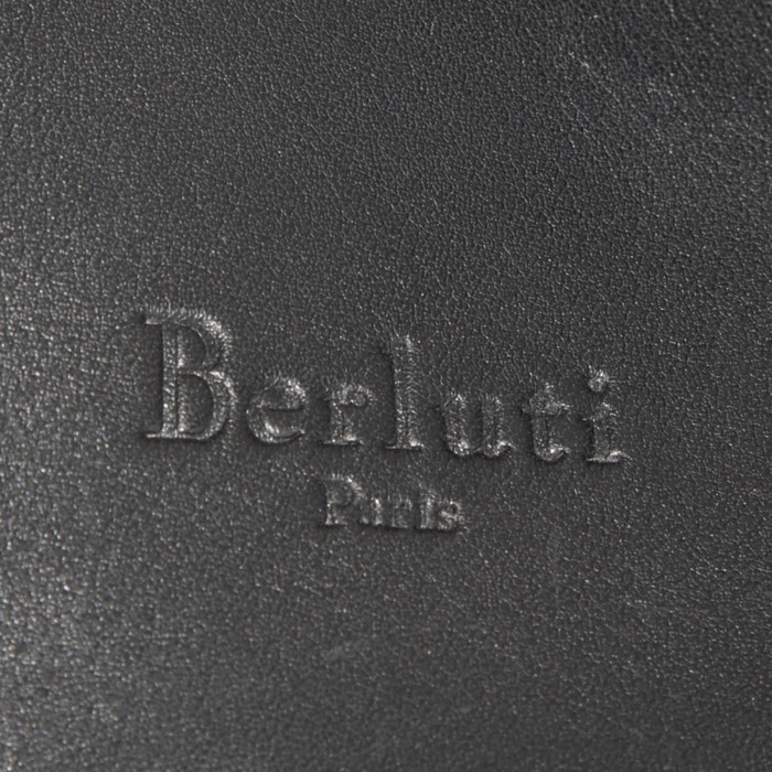 Mochila Berluti en cuero negro - Detail D3