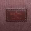 Louis Vuitton  Melville shoulder bag  in ebene damier canvas  and brown leather - Detail D3 thumbnail