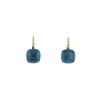 Pomellato Nudo Classic earrings in pink gold and topaz - 00pp thumbnail
