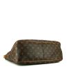 Borsa da spalla o a mano Louis Vuitton Delightful in tela monogram marrone e pelle naturale - Detail D4 thumbnail