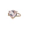 Mauboussin Mes Couleurs à Toi ring in pink gold and diamonds and in morganite - 00pp thumbnail