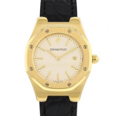 Audemars Piguet Lady Royal Oak watch in yellow gold Ref:  66800 Circa  1996