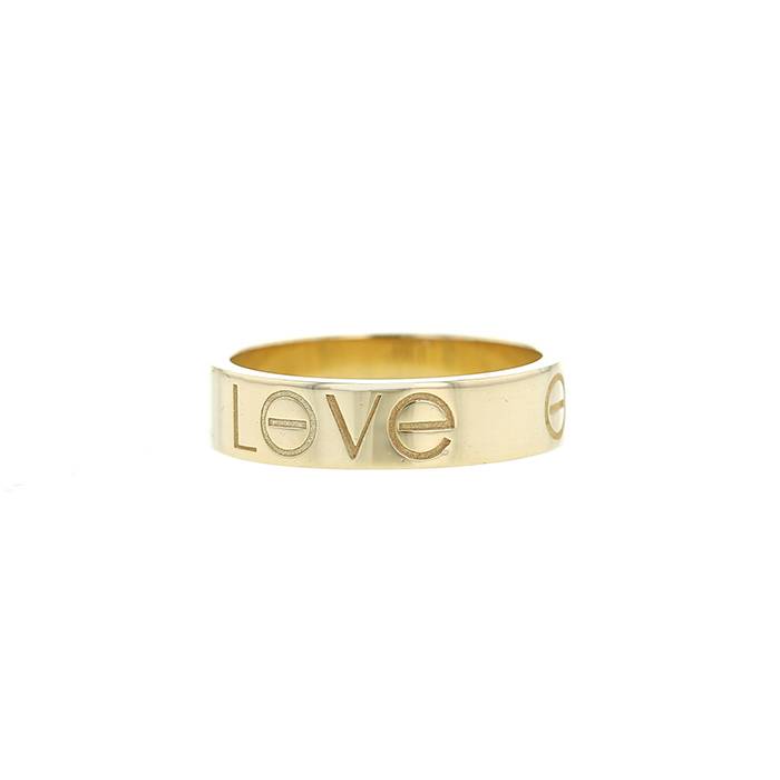 Cartier Love ring in yellow gold, size 60 - 00pp