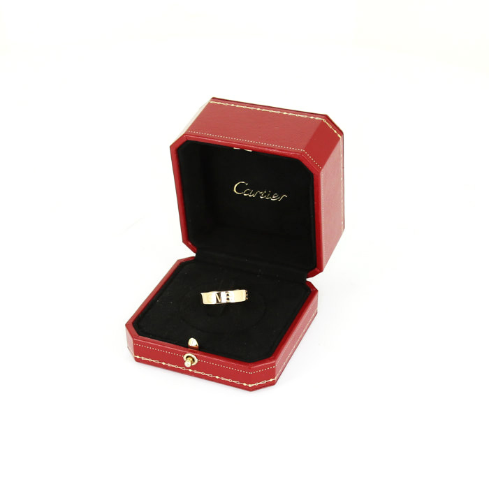 Bague Cartier Love en or jaune, taille 60 - Detail D2