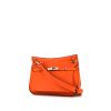 Bolso bandolera Hermès Jypsiere 28 cm en cuero swift naranja - 00pp thumbnail