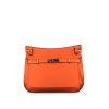 Borsa a tracolla Hermès Jypsiere 28 cm in pelle Swift arancione - 360 thumbnail