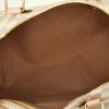 Louis Vuitton Speedy 35 shoulder bag in azur damier canvas and natural leather - Detail D3 thumbnail