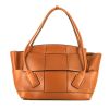 Bottega Veneta Arco 33 handbag in gold intrecciato leather - 360 thumbnail