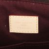 Bolso de mano Louis Vuitton Rivoli en lona Monogram marrón y cuero natural - Detail D4 thumbnail
