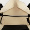 Chloé handbag in black and off-white bicolor leather - Detail D2 thumbnail