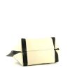 Chloé handbag in black and off-white bicolor leather - Detail D4 thumbnail