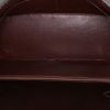 Hermès Kelly 28 cm handbag in brown leather - Detail D3 thumbnail
