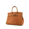 Hermes Birkin 30 cm handbag in gold Barenia leather - 00pp thumbnail