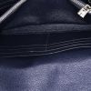 Billetera Hermès Kelly wallet en aligátor azul oscuro - Detail D2 thumbnail