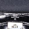 Billetera Hermès Kelly wallet en aligátor azul oscuro - Detail D3 thumbnail