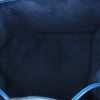 Borsa Louis Vuitton petit Noé in pelle Epi blu - Detail D2 thumbnail