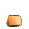 Louis Vuitton petit Noé handbag in brown monogram canvas and natural leather - Detail D4 thumbnail