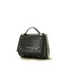 Givenchy Pandora Box handbag in black leather and black smooth leather - 00pp thumbnail