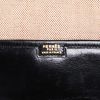 Bolsito de mano Hermès  Jige en cuero box negro - Detail D3 thumbnail